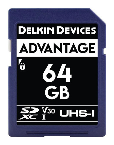 Delkin 64gb advantage sdxc - 64gb,